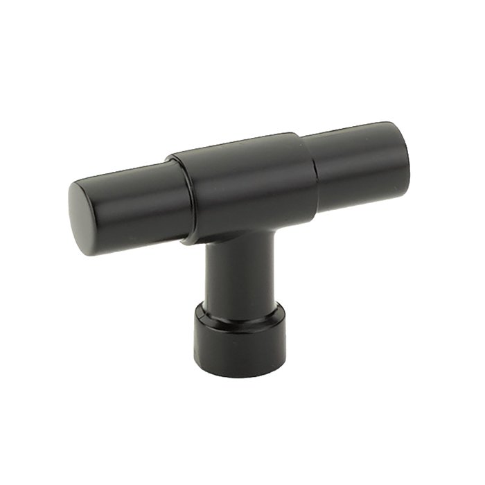 Jasper Finger Pull by Emtek Hardware - 2" - Flat Black - New York Hardware