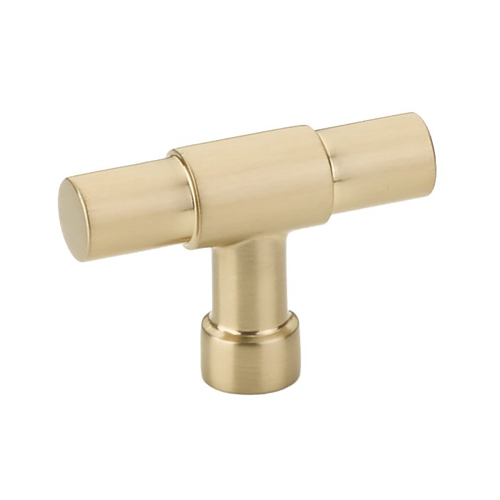 Jasper Finger Pull by Emtek Hardware - 2" - Satin Brass - New York Hardware