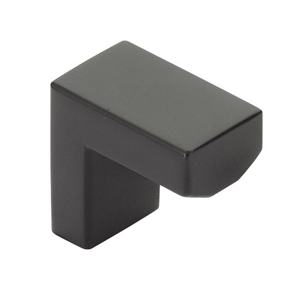 Keaton Finger Pull by Emtek Hardware - 1-1/2" - Flat Black - New York Hardware