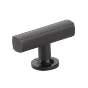 Freestone T Knob by Emtek Hardware - 2" - Oil Rubbed Bronze - New York Hardware