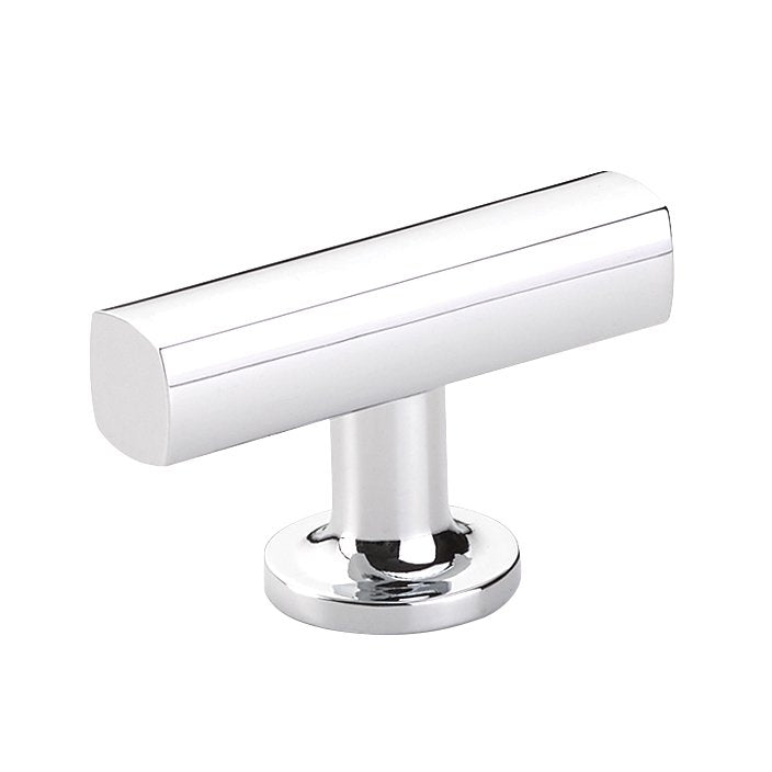 Freestone T Knob by Emtek Hardware - 2" - Polished Chrome - New York Hardware
