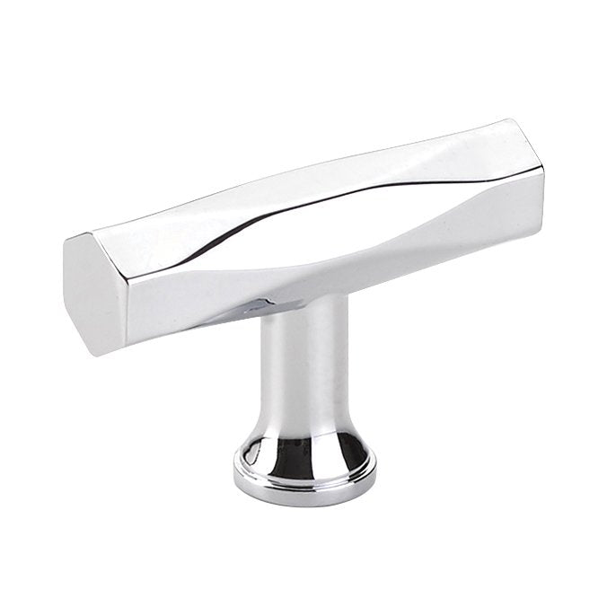 Tribeca T Knob by Emtek Hardware - 2" - Polished Chrome - New York Hardware