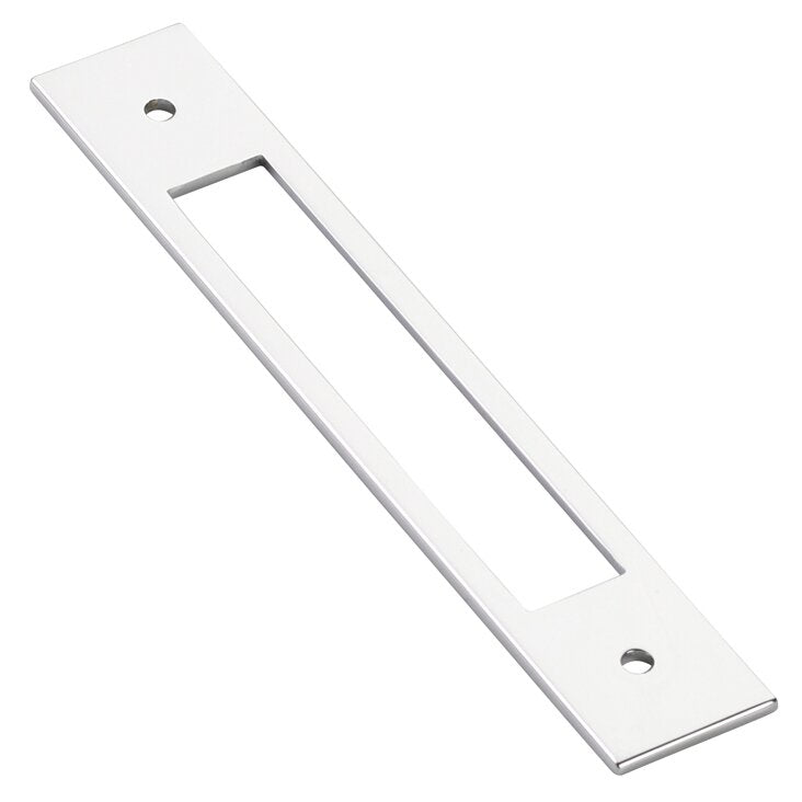 Backplate for Pull by Emtek Hardware - 5" - Polished Chrome - New York Hardware