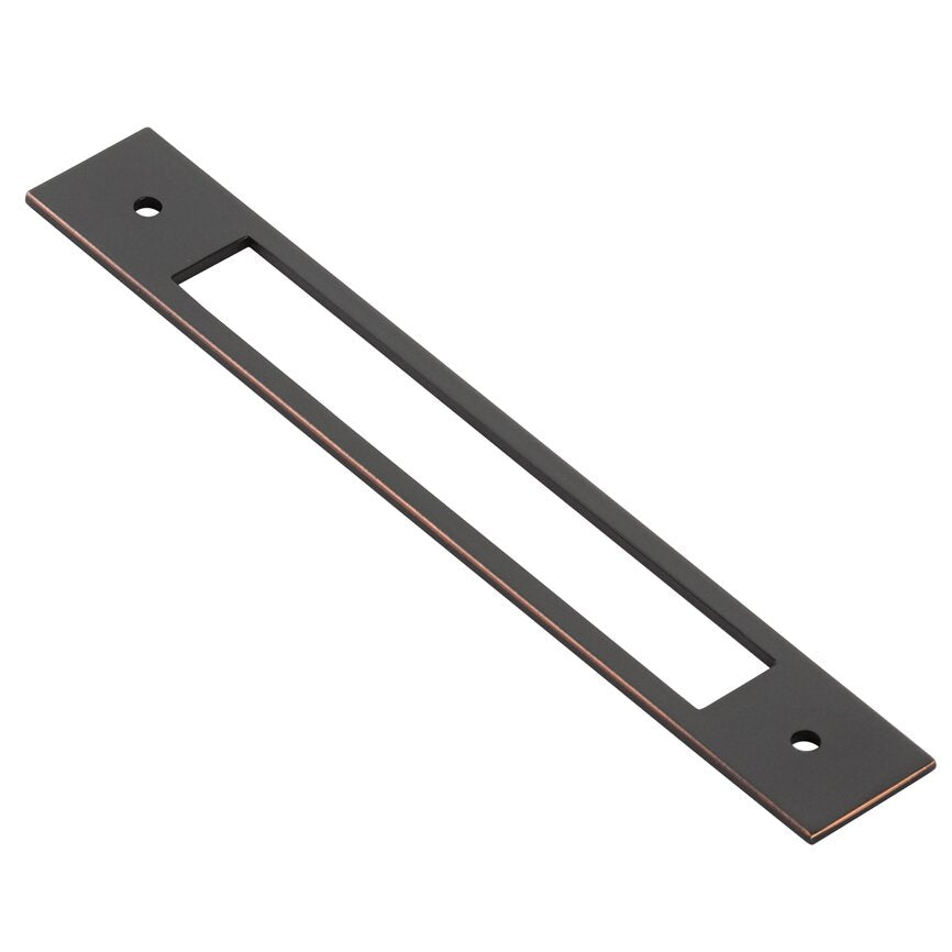 Backplate for Pull by Emtek Hardware - 6" - Oil Rubbed Bronze - New York Hardware