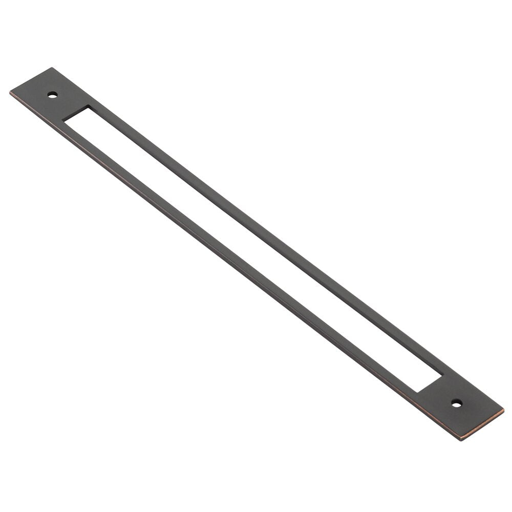 Backplate for Pull by Emtek Hardware - 10" - Oil Rubbed Bronze - New York Hardware