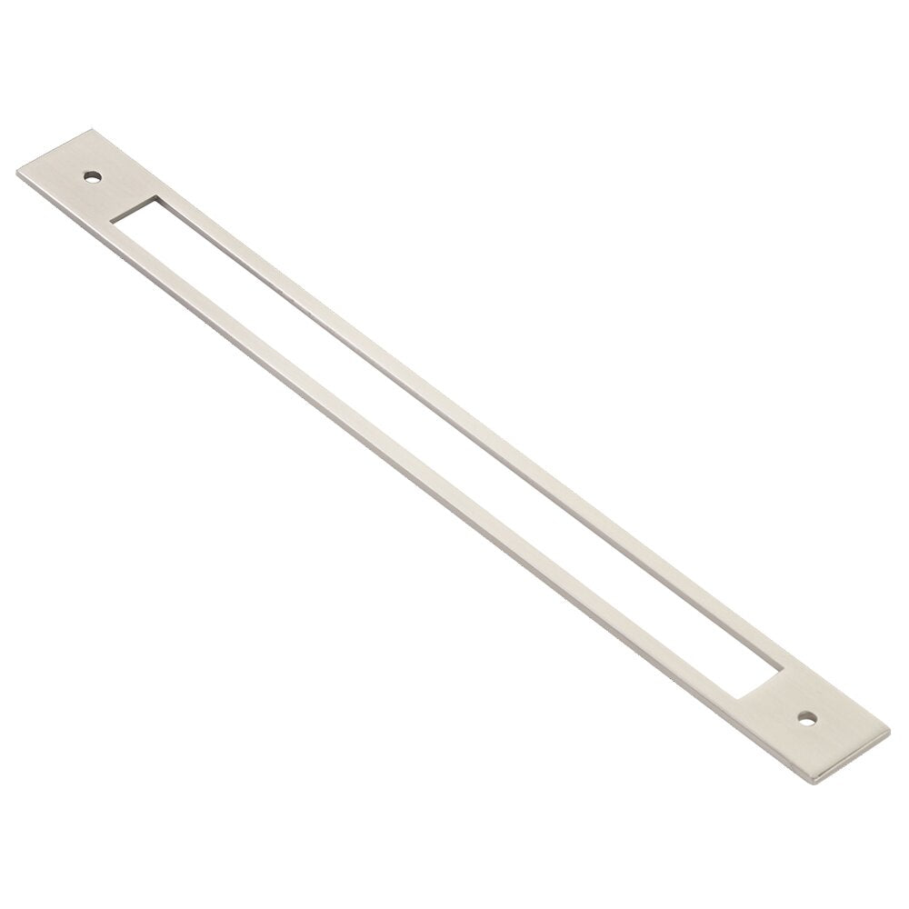 Backplate for Pull by Emtek Hardware - 10" - Satin Nickel - New York Hardware