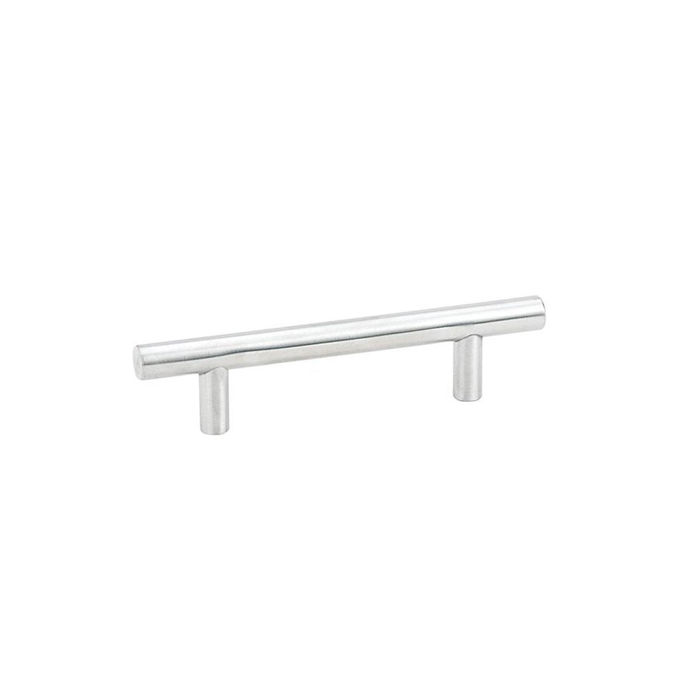 Bar Pull by Emtek Hardware - 16" - Brushed Stainless Steel - New York Hardware