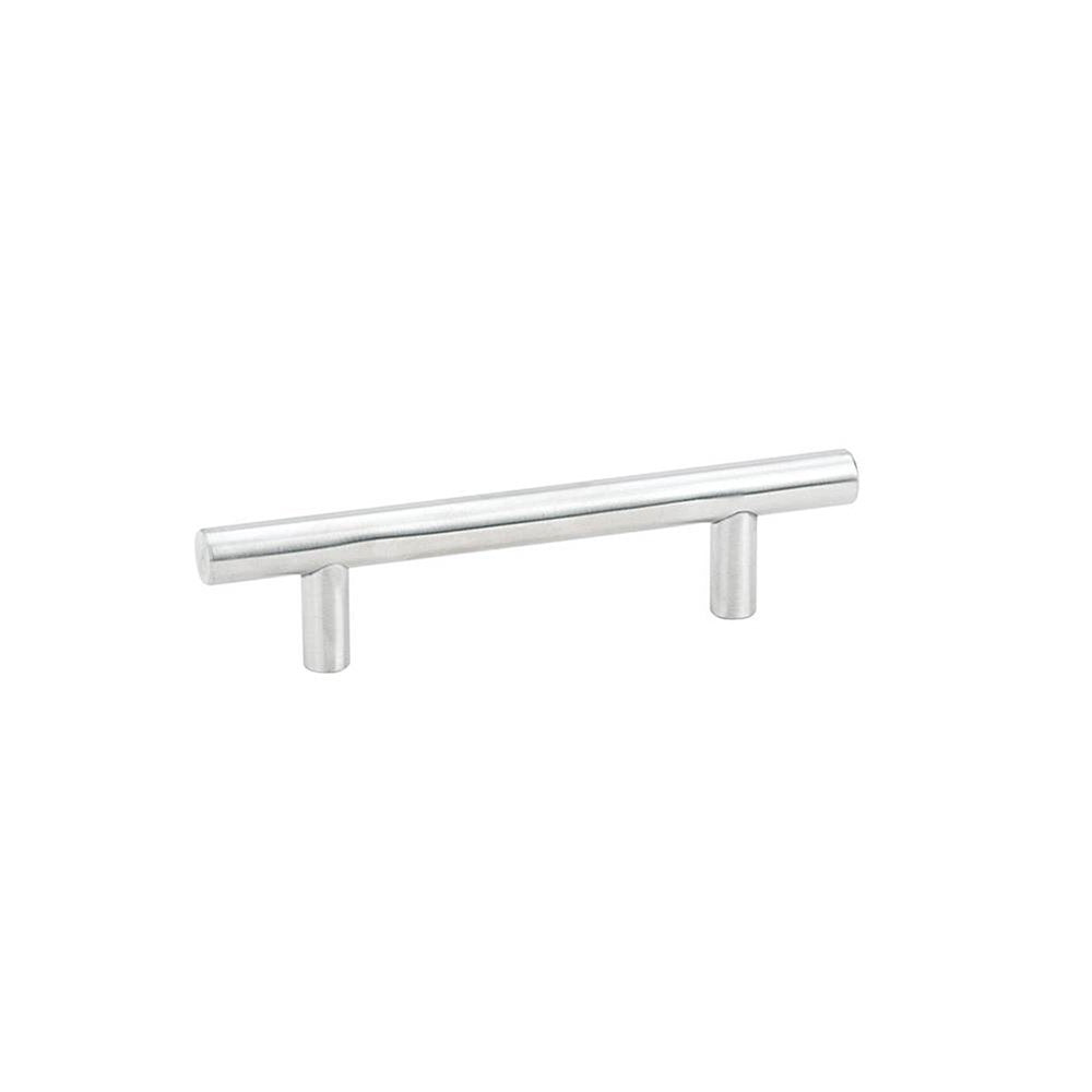 Bar Pull by Emtek Hardware - 28" - Brushed Stainless Steel - New York Hardware