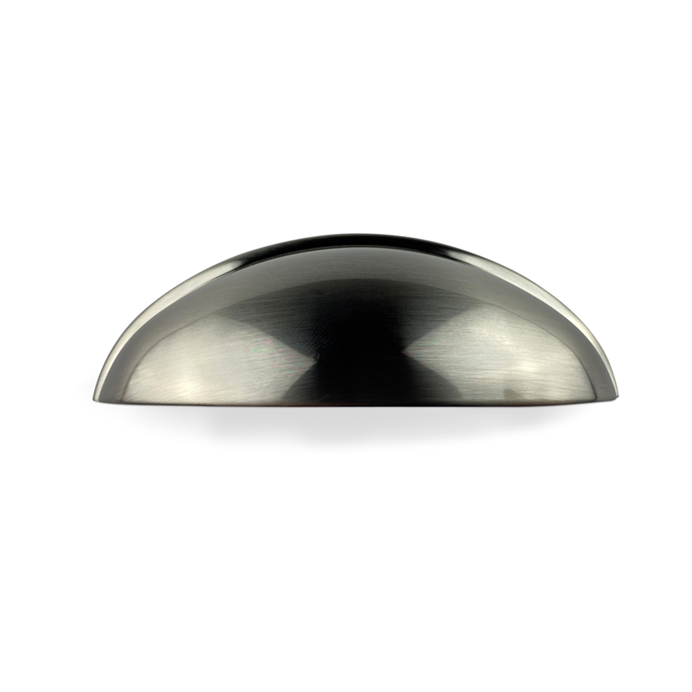 Tazza Cup Pull Satin Nickel by Del Mar Hardware